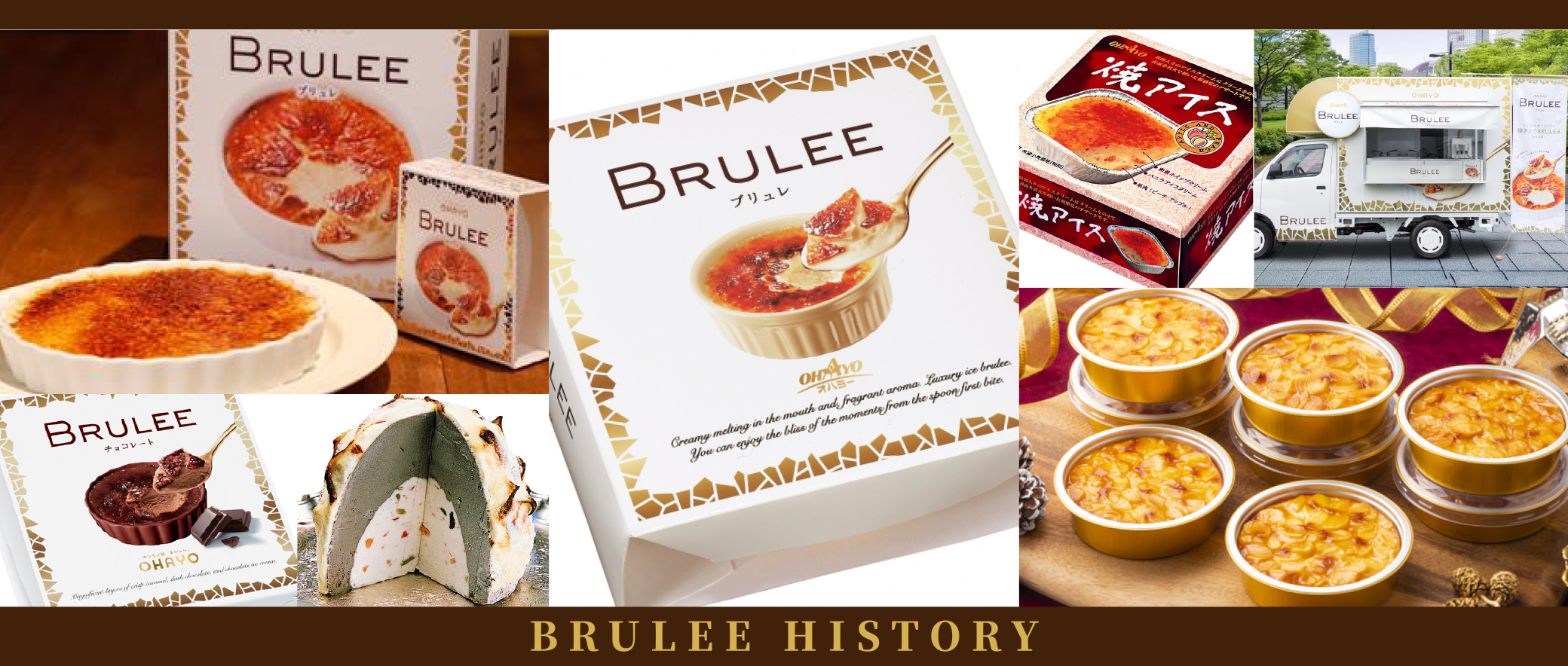 BRULEE HISTORY