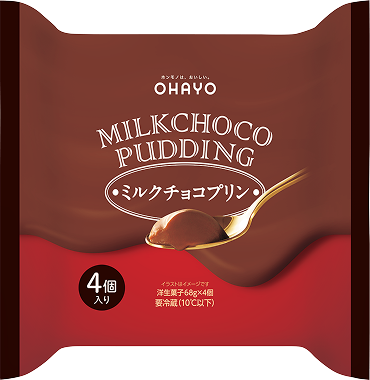 MILK CHOCO PUDDING ミルクチョコプリン