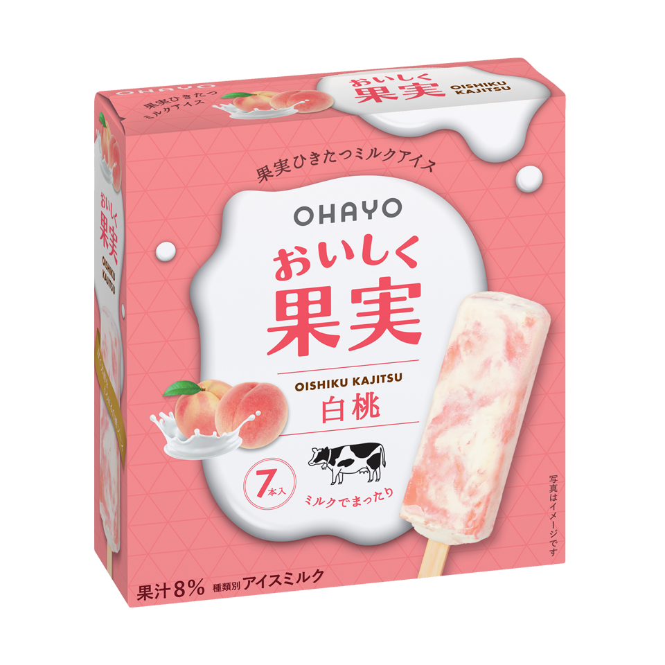 おいしく果実白桃