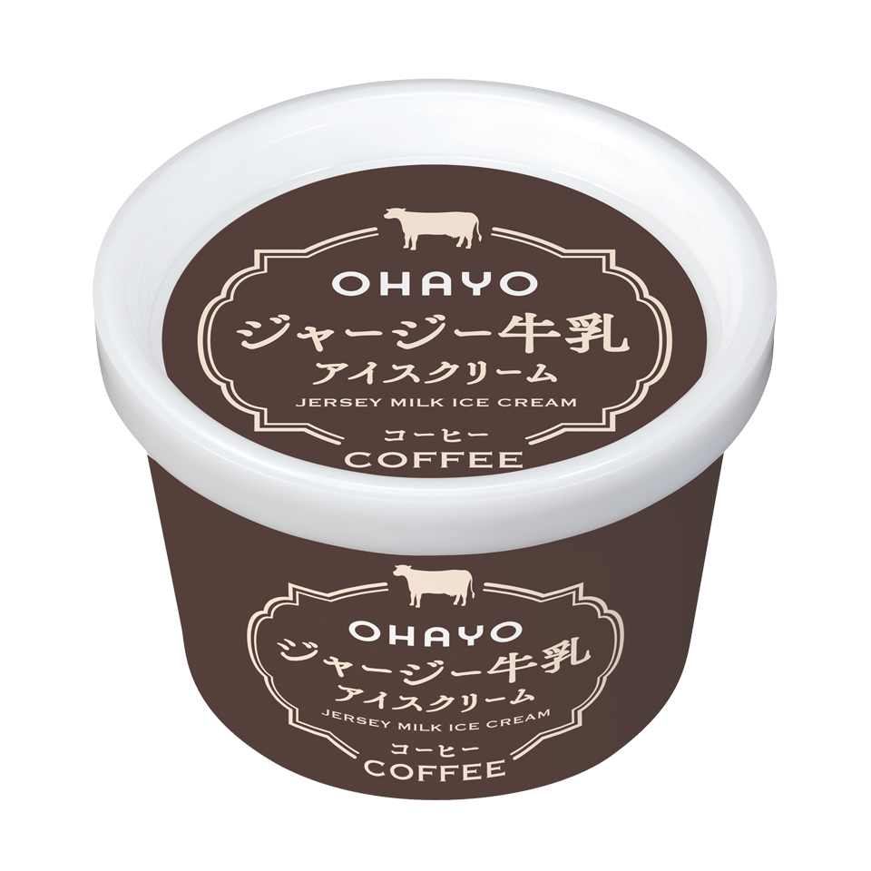 ジャージー牛乳アイスクリーム　コーヒー