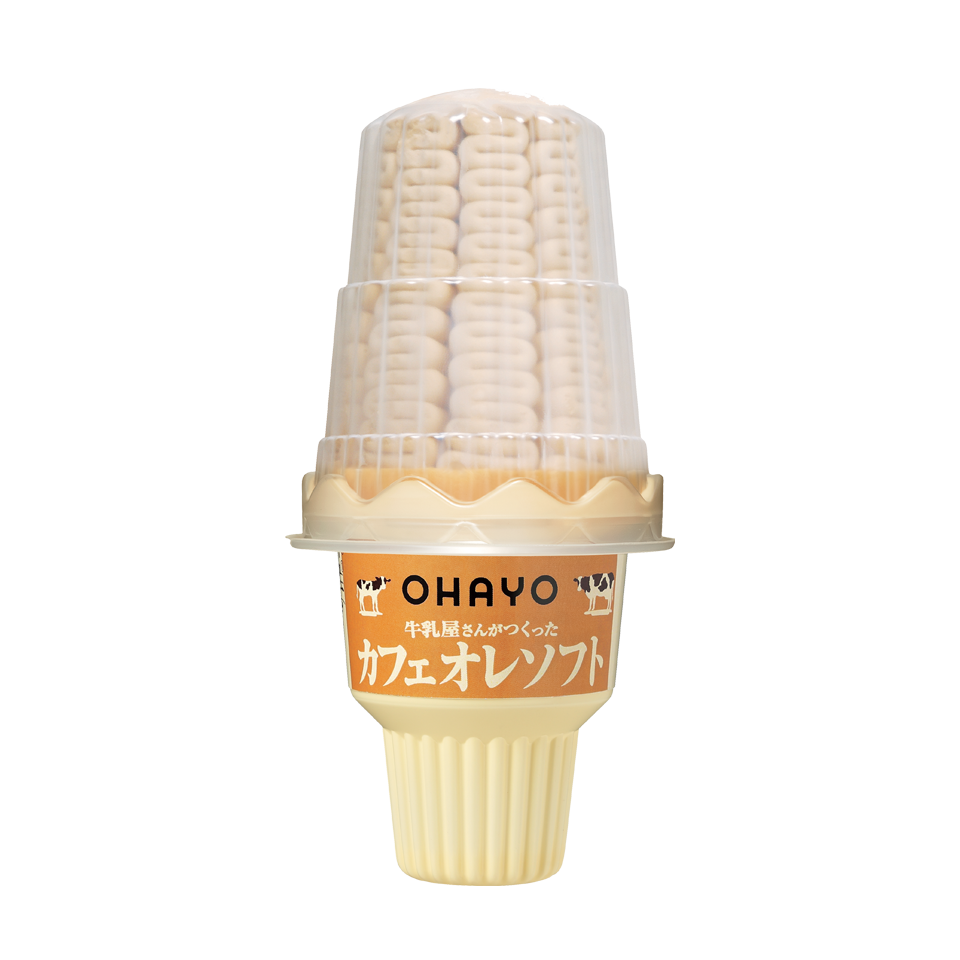 牛乳屋さんがつくったカフェオレソフト