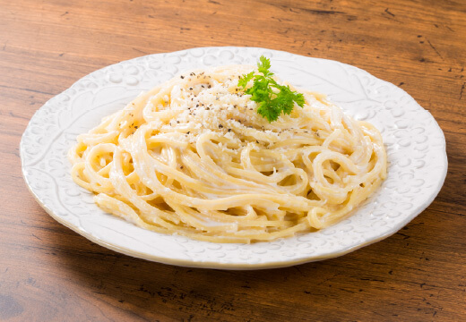 牛乳のコクとうまみ凝縮ホワイトクリームパスタ